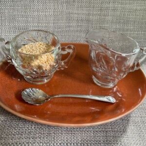 1:1 Spooning & Pouring Extension Orange Tray & Glass Pitcher Idlewild Montessori